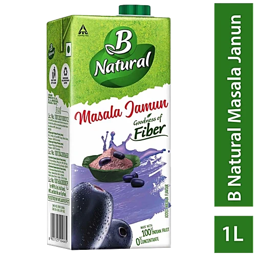 B Natural Masala Jamun : 1 ltr