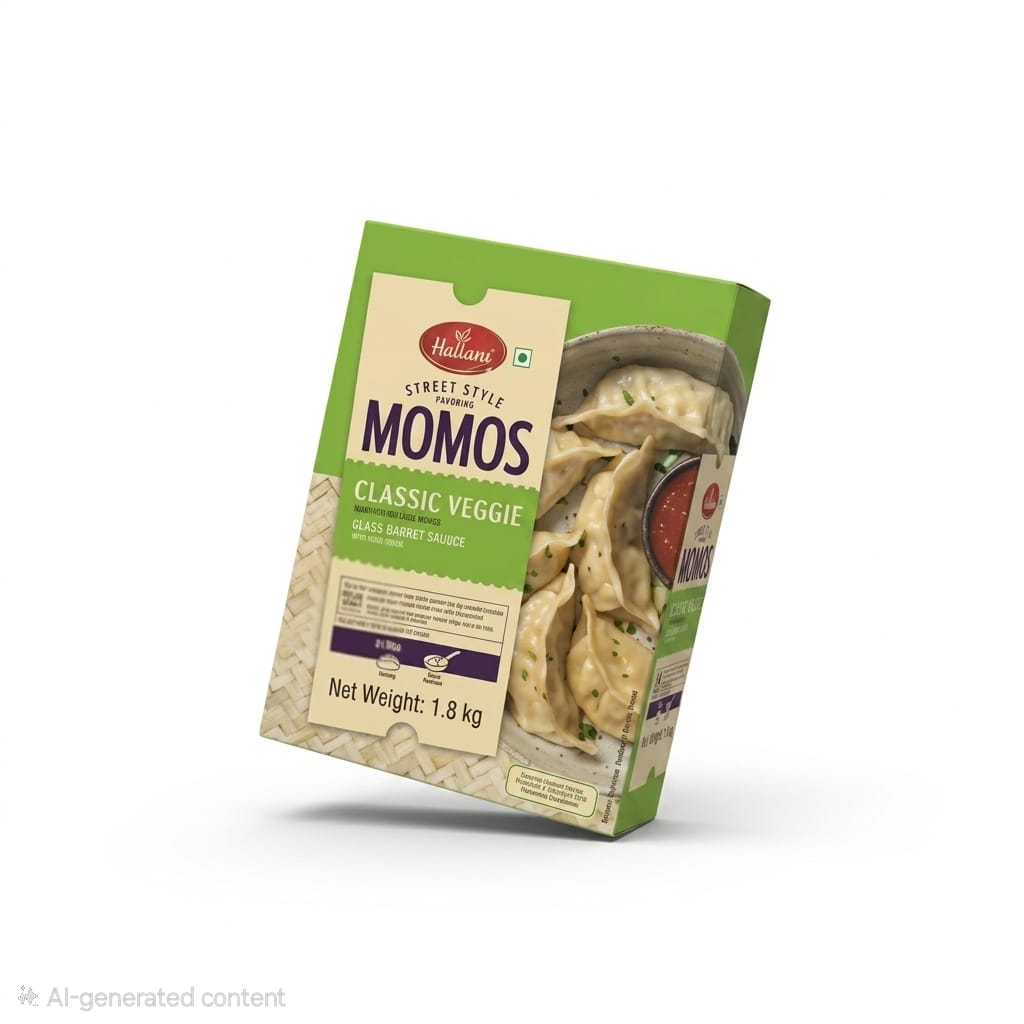 Haldiram's Classic Veggie Momo 1.8 kg