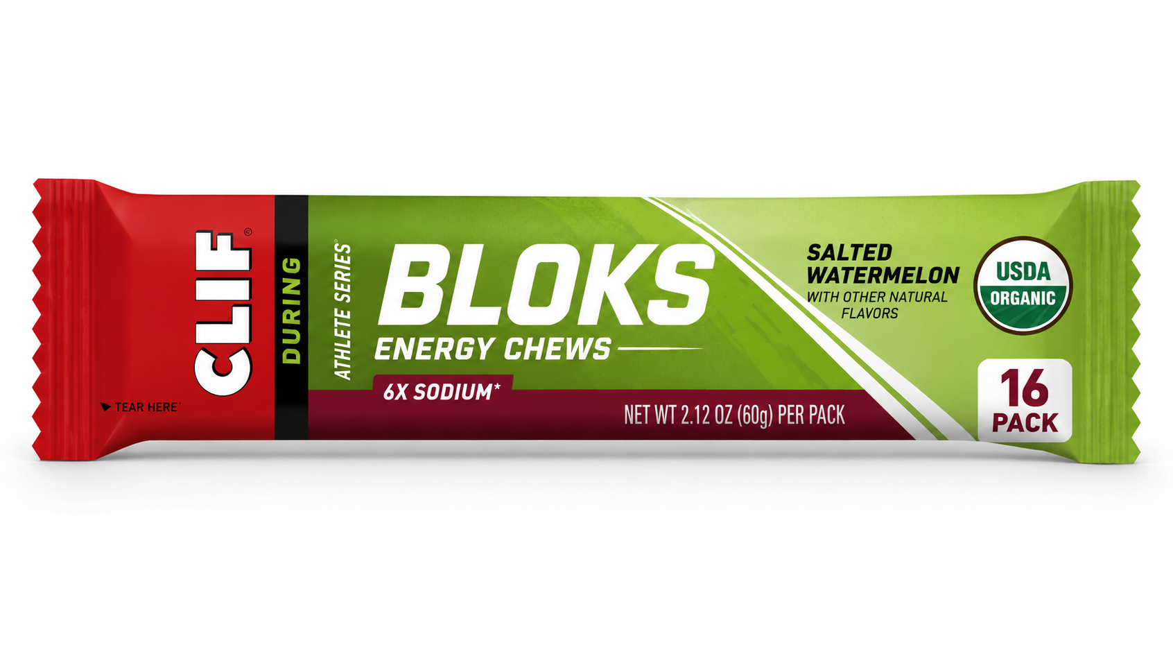 Bloks Energy Chews Salted Watermelon 2.12 oz