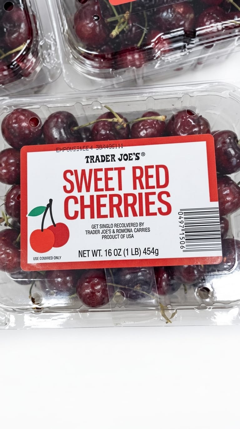 Trader Joe's Sweet Red Cherries, 16ea