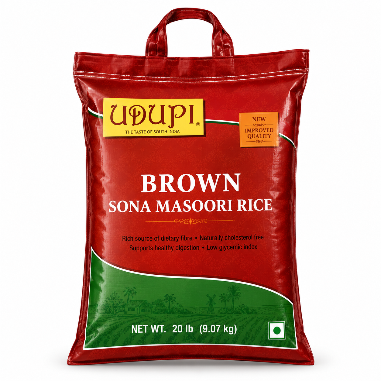 Deep brown sona masoori rice 20 lb