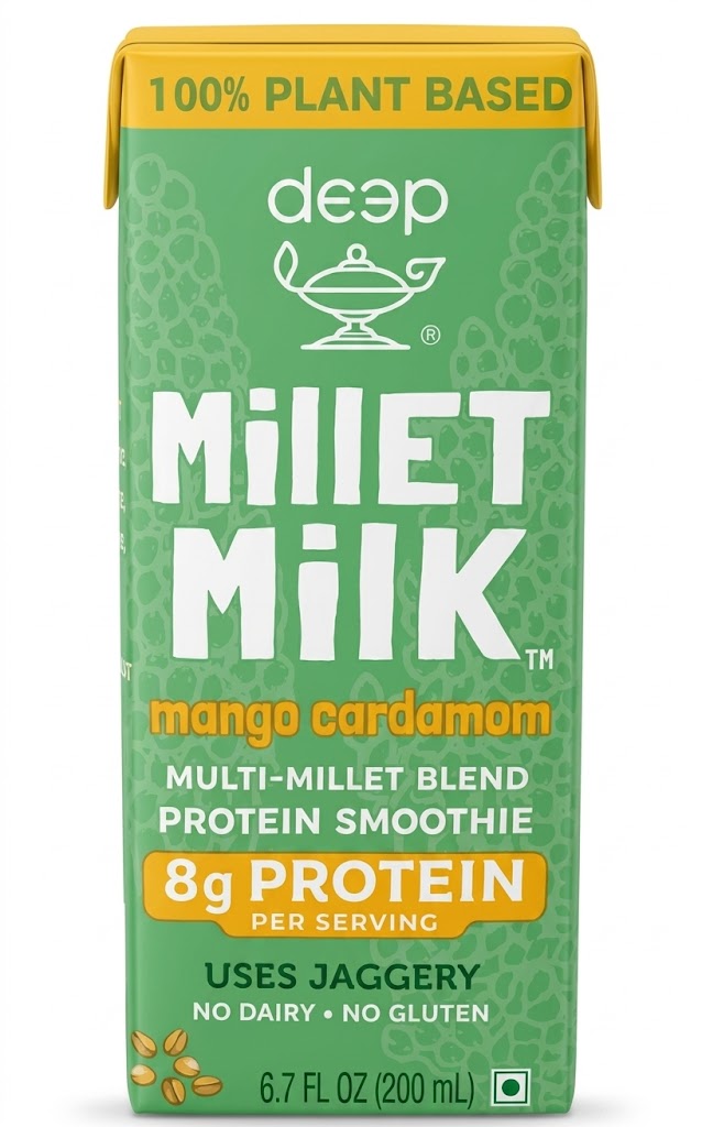 Deep Millet Milk Mango Cardamom 6.8 fl oz