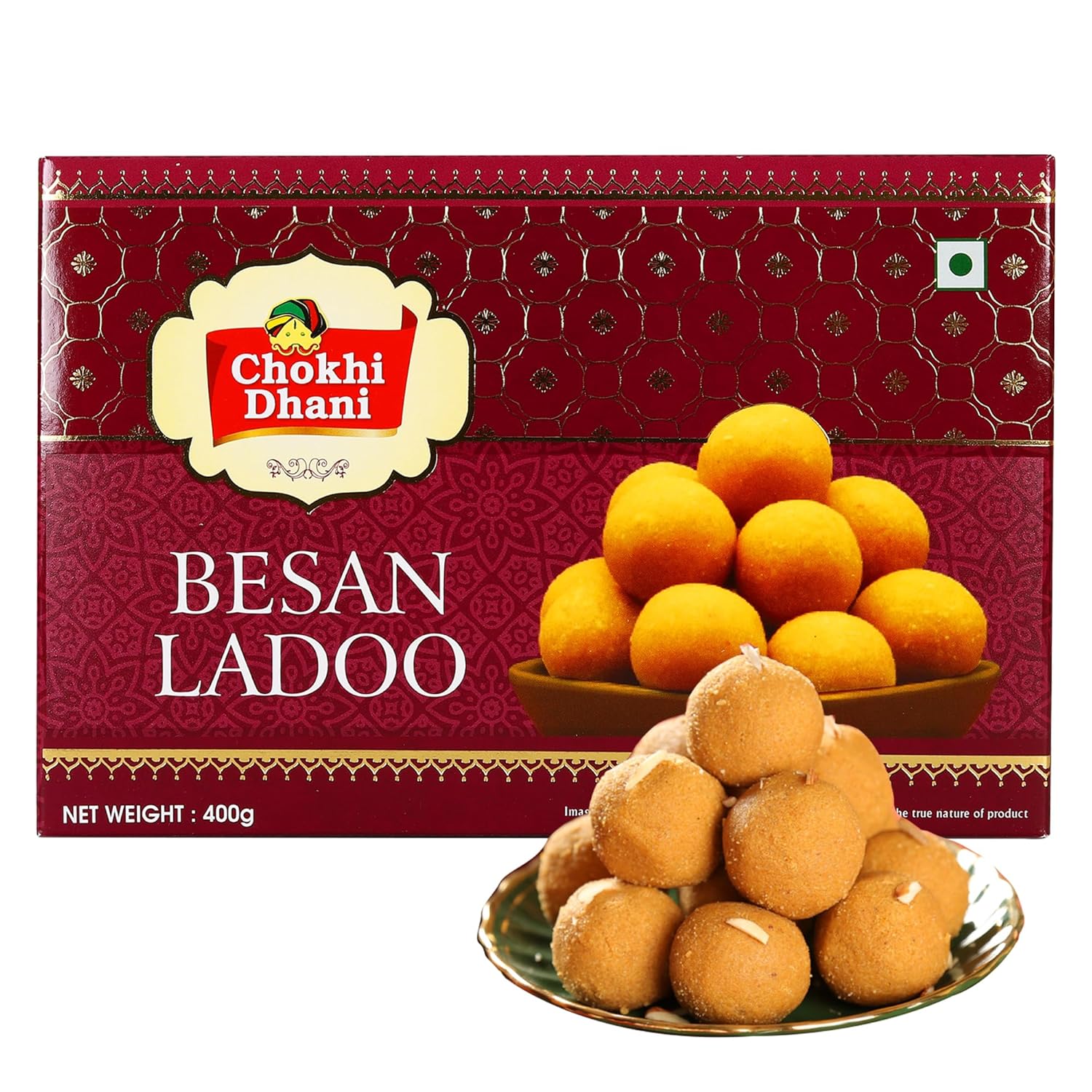 Chokhi Dhani Besan Ladoo : 400 gm