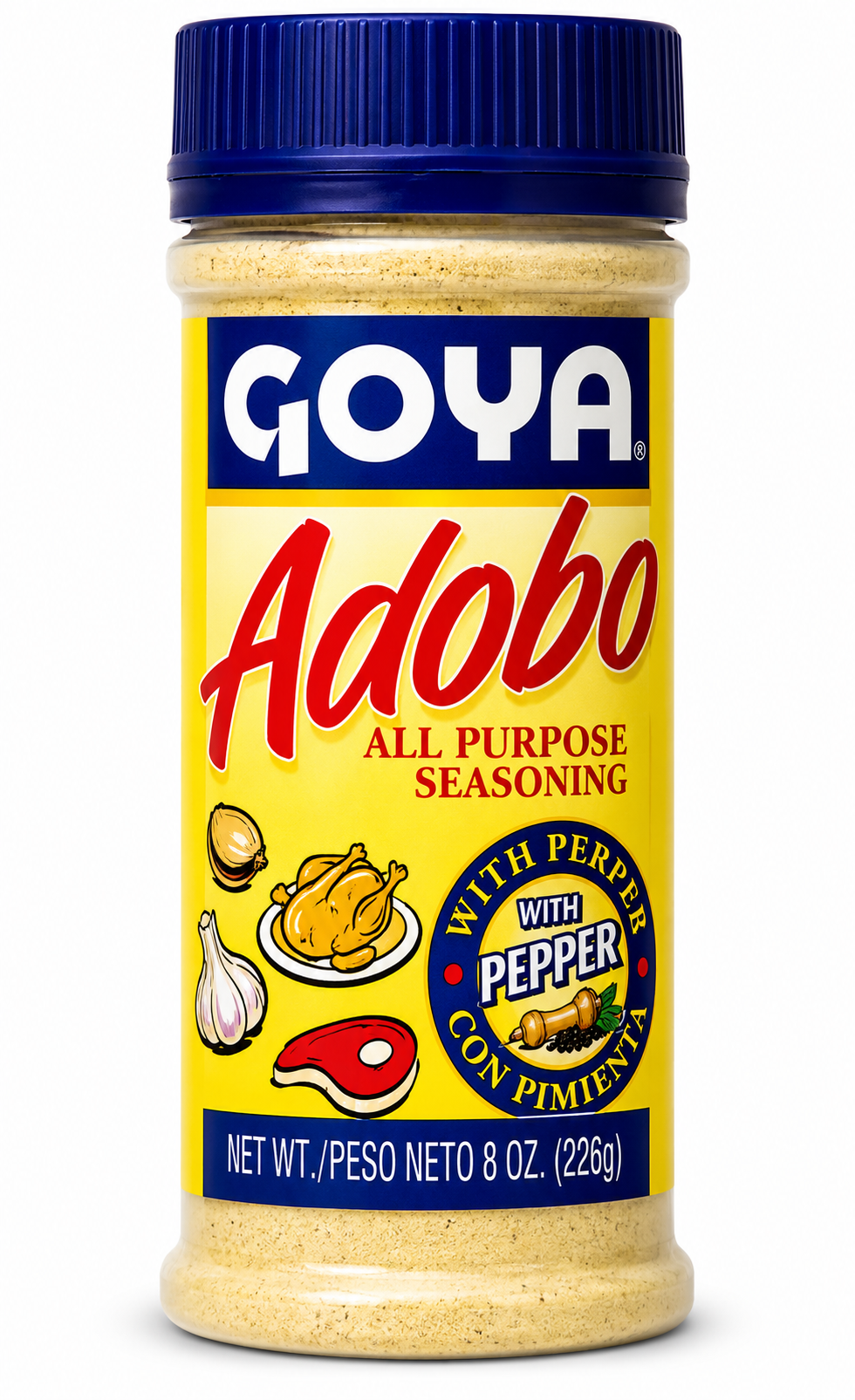 Goya Adobo All Purpose Seasoning Without Pepper 8 oz