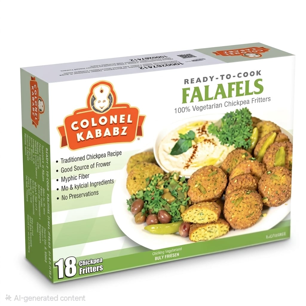 Colonel Kababz Falafels 18 oz