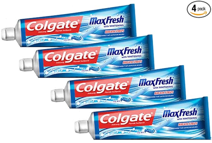 Colgate Max Fresh With Whitening Cool Mint Toothpaste 7.8 oz