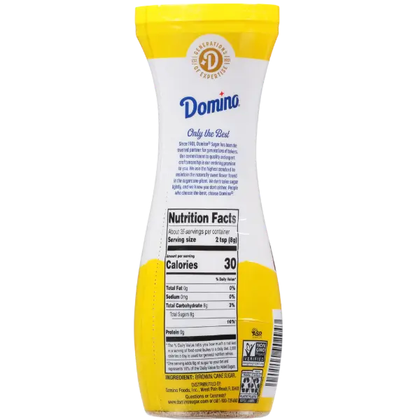 DOMINO LIGHT BROWN SUGAR : 10 OZ