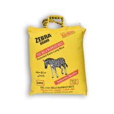 Zebra Brand Xxl Sela Basmati Rice 10 lb