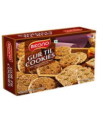 Bikano Gur Til Cookies : 400 g