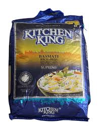 Kitchen King Basmati Rice, 20 lb