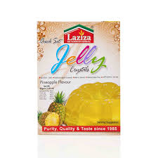Laziza Jelly Crystals Pineapple Flavor 3 oz