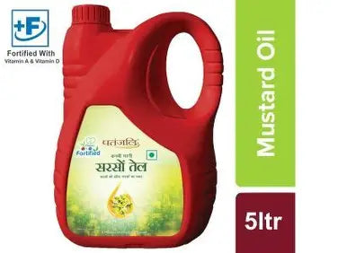 Patanjali Mustard Oil 5lt.