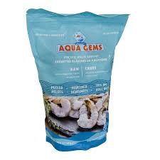 Aqua Gems Raw Shrimp : 2 lbs