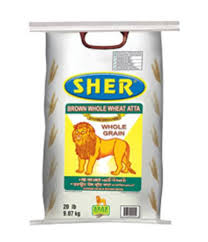 Sher Whole Wheat Atta20 lb