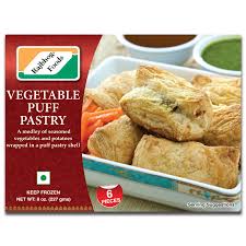 Rajbhog Veg Puff Pastry, 6ps