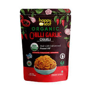 HAPPY LEAF ORGANIC CHILLI GARLIC CHAKLI 5 OZ