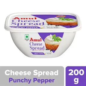 Amul Cheese Punchy Pepper Spread 7oz