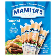 Mamita's Ices Tamarind Homemade Style Flavored Ice 4 Fl Oz