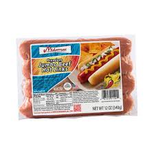 Midamar Jumbo Beef Hot Links, 340 g