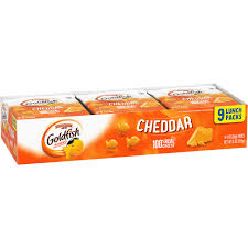 Pepperidge Farm Goldfish Cheddar Cheese Crackers 9 oz (9-pack)