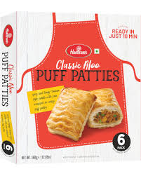 Haldirams Puff Patties, 6pack