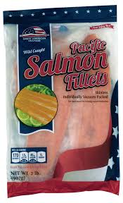 Pacific Salmon Fillets : 2 lbs