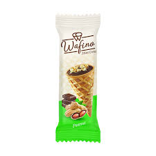 Wafino Mini Cone Peanut Cream : 550 g