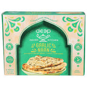 Deep Bread Garlic Naan Box 8 pack