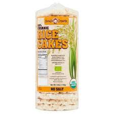 Brads Organic Rice Cakes No Salt : 130 g