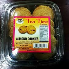 Tea Time Eggless Almond Cookies 7 oz