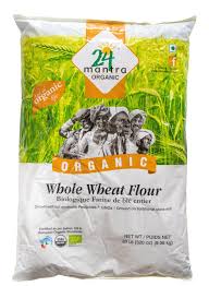 24 Mantra Whole Wheat Atta : 20 lbs