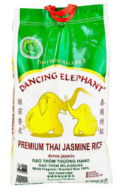Dancing Elephant Thai Jasmin Rice : 25 lbs