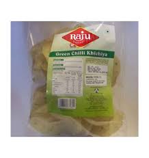 Raju Green Chilli Rice Crackers : 500 g