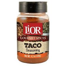 Lior taco seasoning 120 g