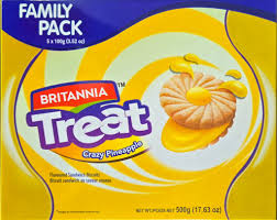 Britannia Treat Pineapple Biscuits 17.63 oz