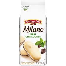 Pepperidge Farm Milano Mint Chocolate Cookies 7 oz ( 15 Cookies)