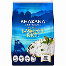 Khazana Extra Long Grain Basmati Rice(4LB)