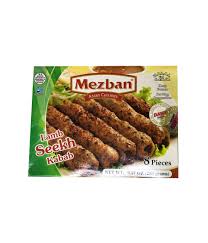 Mezban Asian Cuisines Lamb Seekh Kabab 280 g