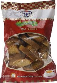 Kcb Tea Toast Whole Wheat 200 g