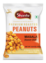 Sikandar Peanuts Chatpata Masala 150 gms