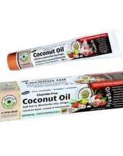 Al-riyan Coconut Oil Toothpaste Organic Fluoride Free 7.5 oz