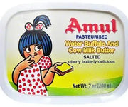 Amul Water Buffalo And Cow Milk Butter, 200 gms