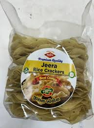Raju Jeera Rice Crackers : 500 g