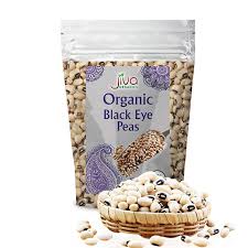 Jiva Oraganic Black Eye Peas 908g