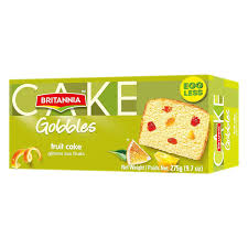 Britannia Eggless Fruit Cake 275 g