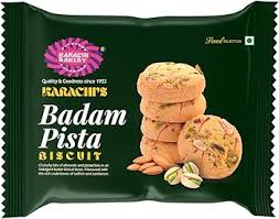Karachi Bakery Badam (almond) Pista Biscuits 14 oz
