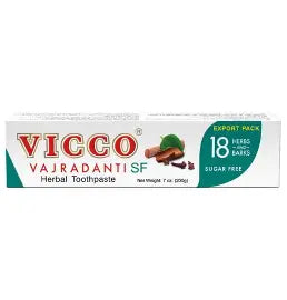 VICCO VAJRADANTI SF TOOTHPASTE : 200 gms