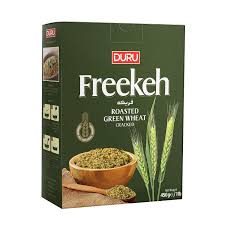 Duru Freekeh Roasted Green Wheat : 450 g