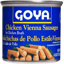GOYA CHICKEN VIENNA SAUSAGES 4.6 oz