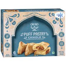 Deep Puff Pastry Chhole 360 g